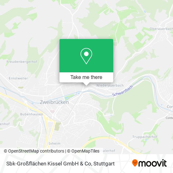 Карта Sbk-Großflächen Kissel GmbH & Co