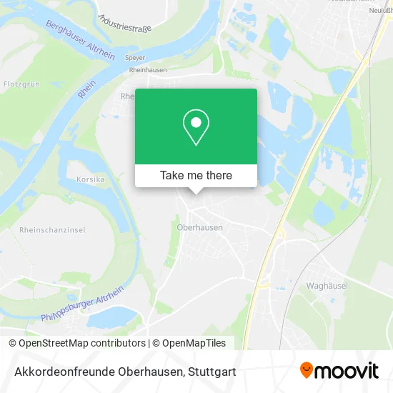 Карта Akkordeonfreunde Oberhausen