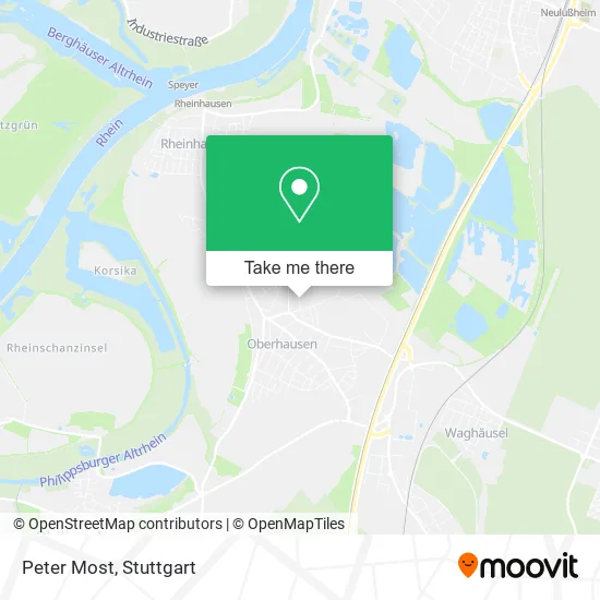 Карта Peter Most