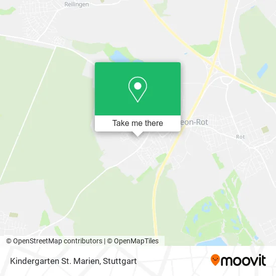 Карта Kindergarten St. Marien