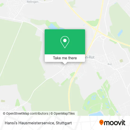 Карта Hansi's Hausmeisterservice