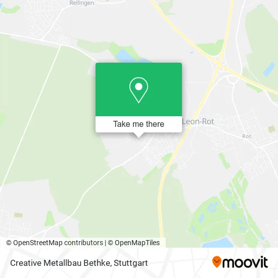 Creative Metallbau Bethke map
