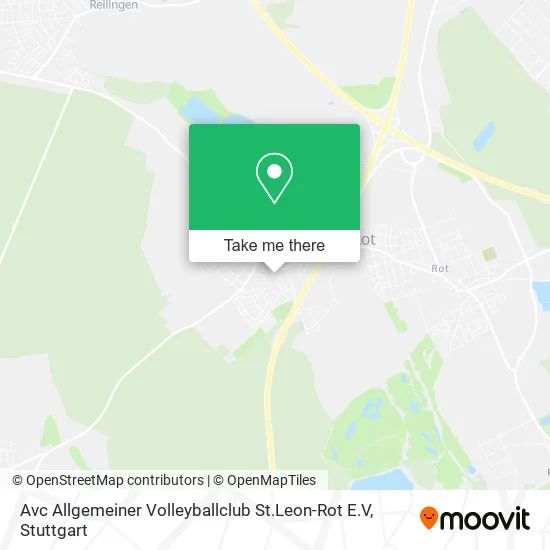 Карта Avc Allgemeiner Volleyballclub St.Leon-Rot E.V
