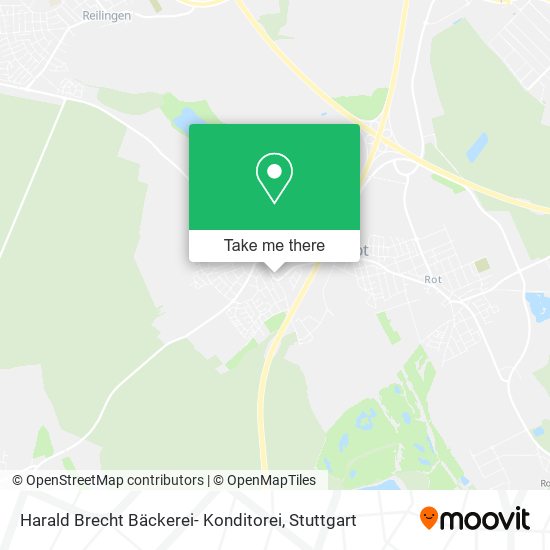 Harald Brecht Bäckerei- Konditorei map