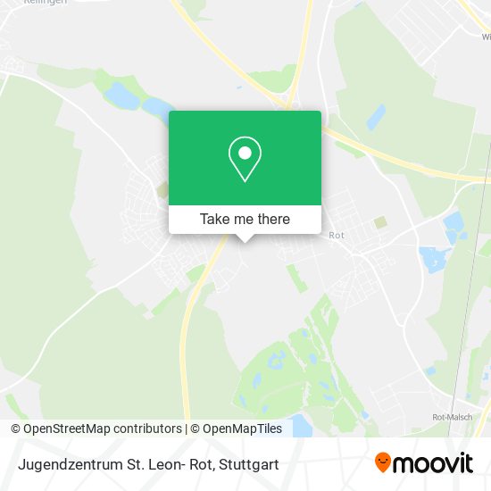 Jugendzentrum St. Leon- Rot map