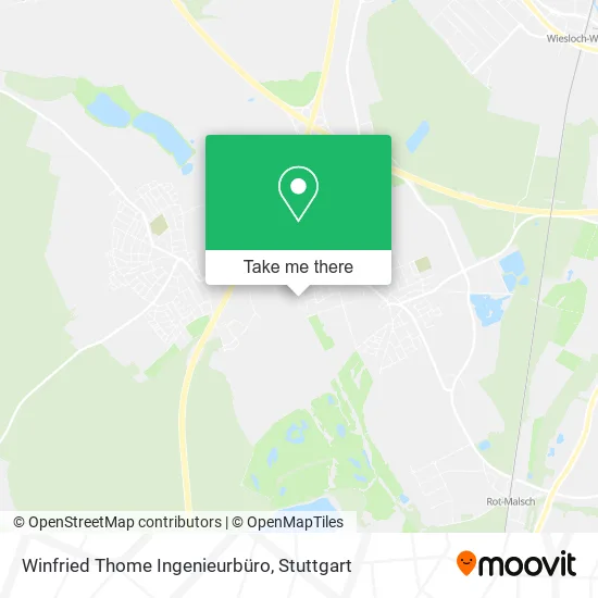 Карта Winfried Thome Ingenieurbüro