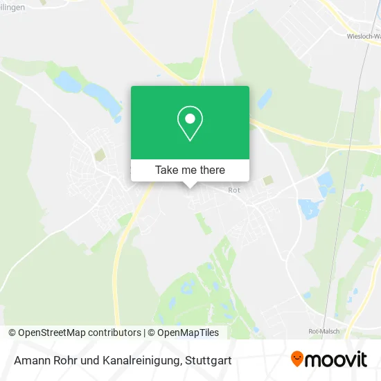 Карта Amann Rohr und Kanalreinigung