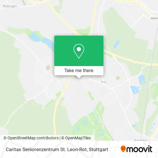 Карта Caritas Seniorenzentrum St. Leon-Rot