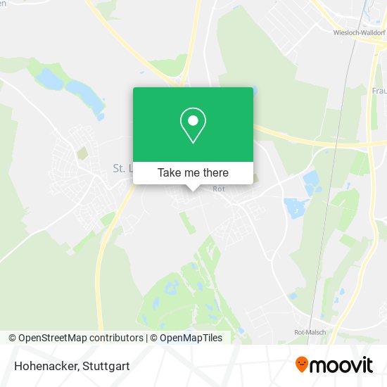 Карта Hohenacker