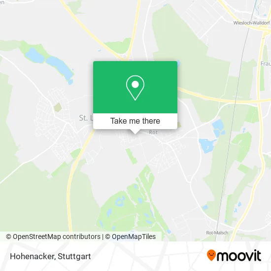 Карта Hohenacker