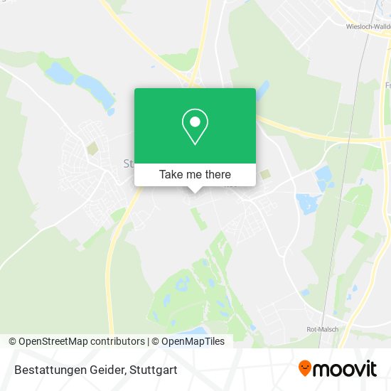 Карта Bestattungen Geider
