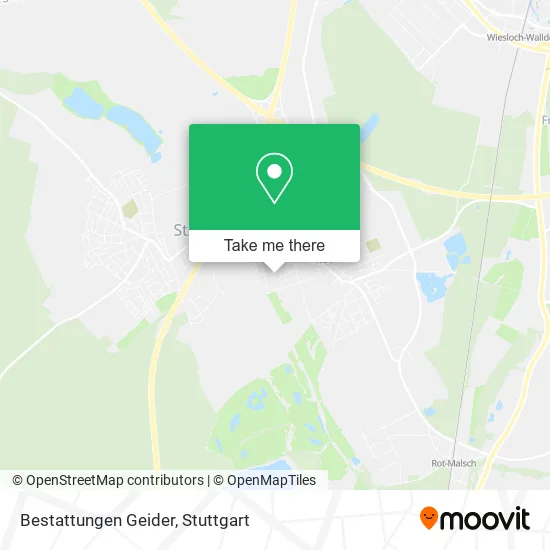 Карта Bestattungen Geider