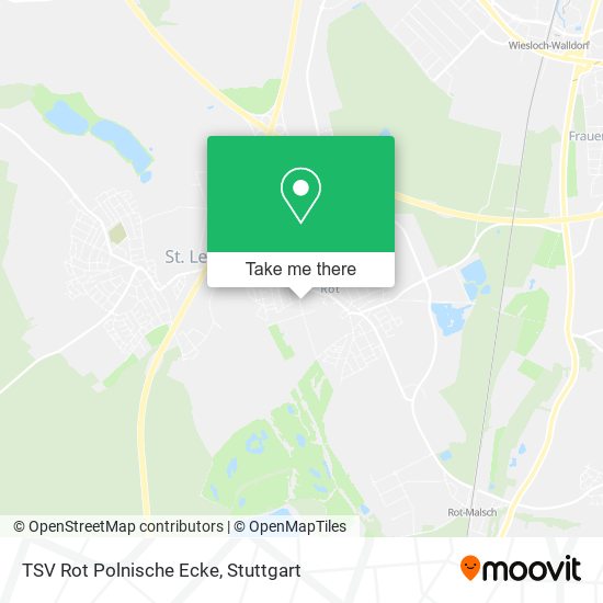 TSV Rot Polnische Ecke map