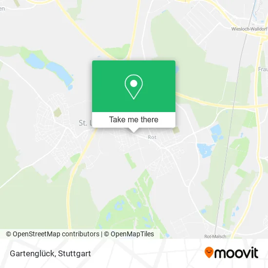 Карта Gartenglück