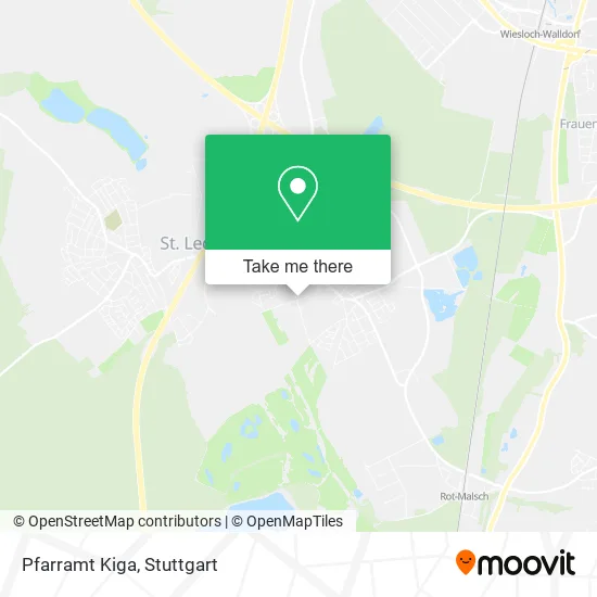 Карта Pfarramt Kiga