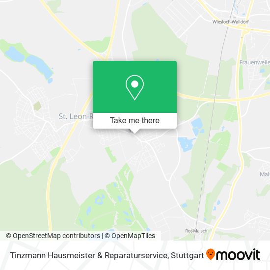 Карта Tinzmann Hausmeister & Reparaturservice