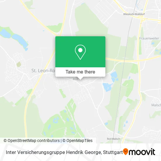 Карта Inter Versicherungsgruppe Hendrik George