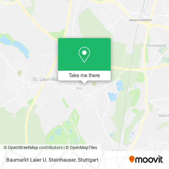 Карта Baumarkt Laier U. Steinhauser