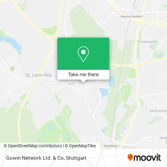 Карта Gowin Network Ltd. & Co
