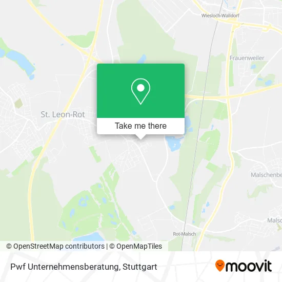 Карта Pwf Unternehmensberatung