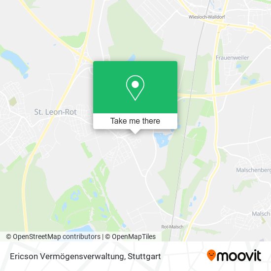 Ericson Vermögensverwaltung map