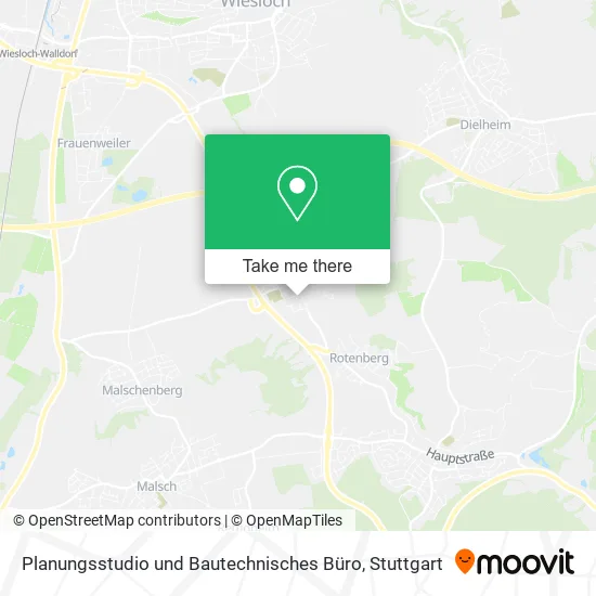 Карта Planungsstudio und Bautechnisches Büro