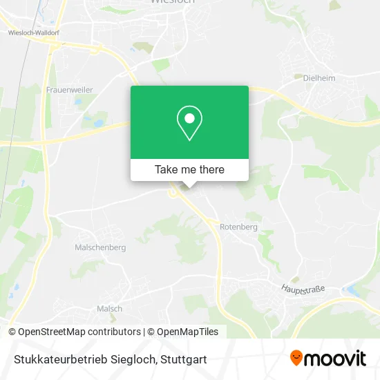 Карта Stukkateurbetrieb Siegloch