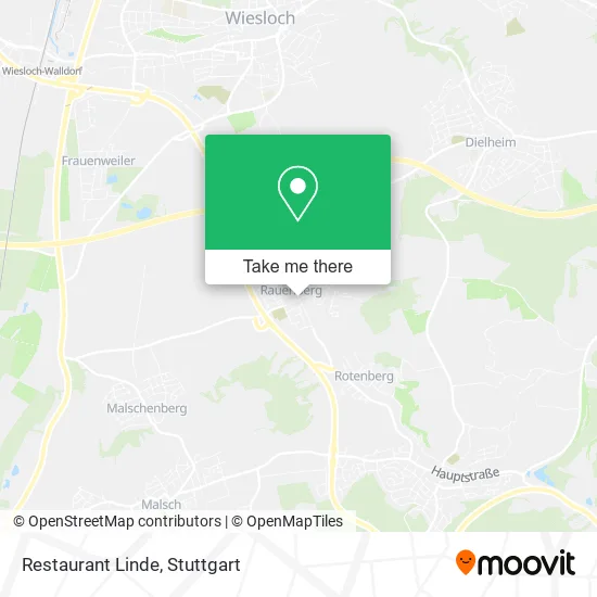 Карта Restaurant Linde