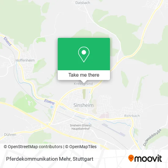 Карта Pferdekommunikation Mehr