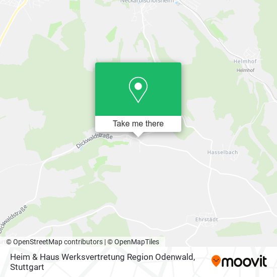 Heim & Haus Werksvertretung Region Odenwald map