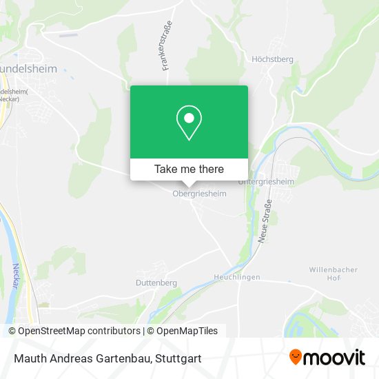 Mauth Andreas Gartenbau map