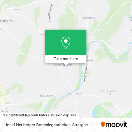 Карта Josef Neuberger Bodenlegearbeiten