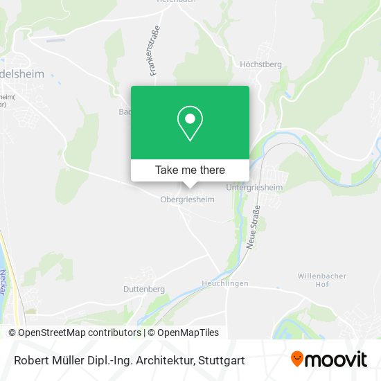 Robert Müller Dipl.-Ing. Architektur map