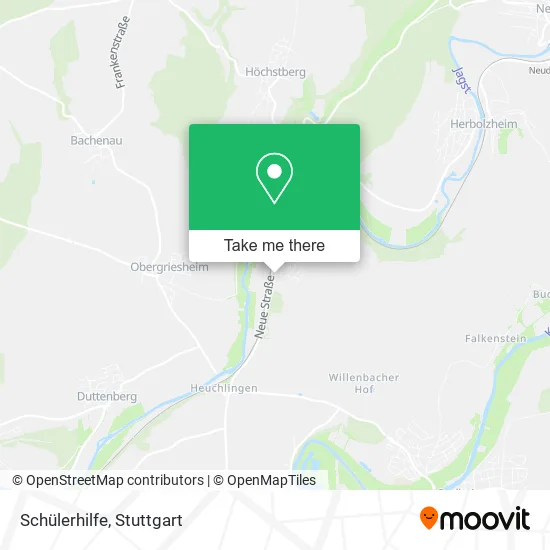 Карта Schülerhilfe