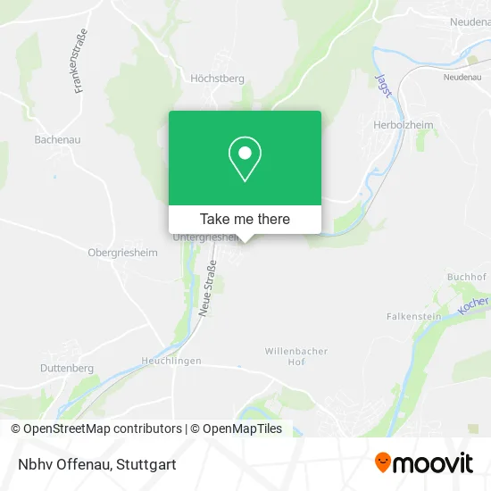 Карта Nbhv Offenau