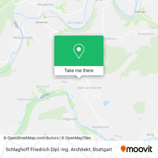 Schlaghoff Friedrich Dipl.-Ing. Architekt map