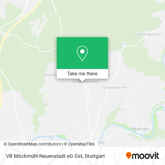 Карта VB Möckmühl-Neuenstadt eG Gst