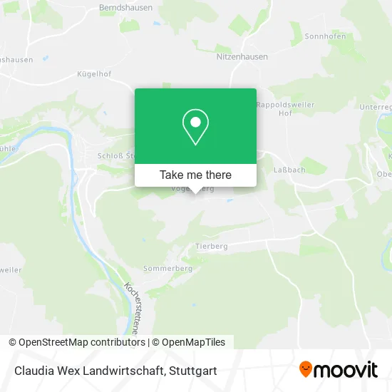 Карта Claudia Wex Landwirtschaft
