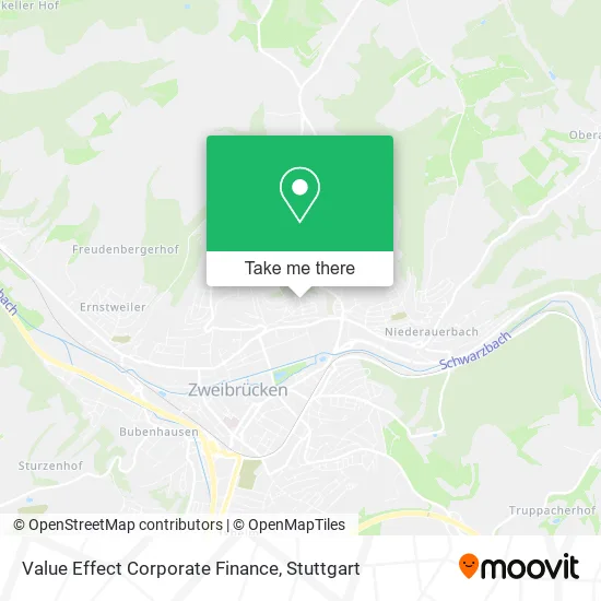 Карта Value Effect Corporate Finance