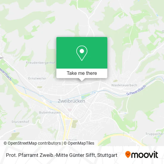 Карта Prot. Pfarramt Zweib.-Mitte Günter Sifft