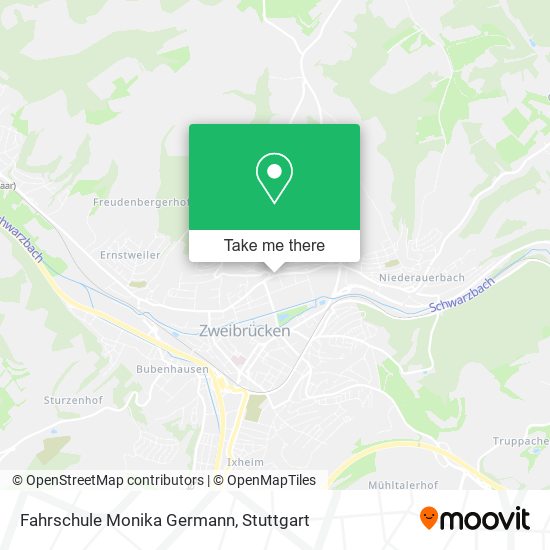 Карта Fahrschule Monika Germann