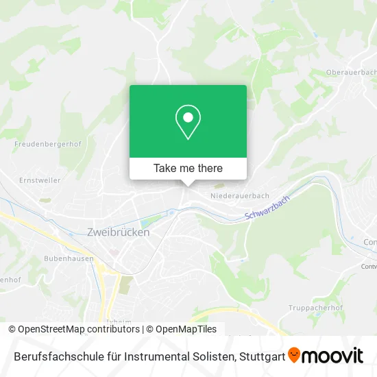Карта Berufsfachschule für Instrumental Solisten