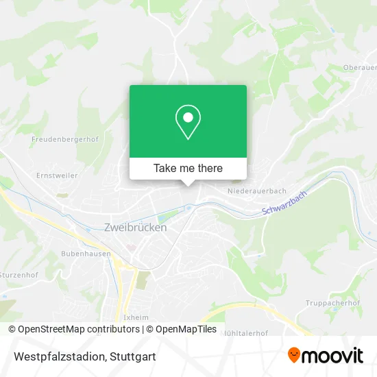 Карта Westpfalzstadion