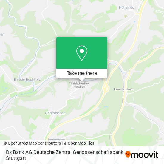 Dz Bank AG Deutsche Zentral Genossenschaftsbank map