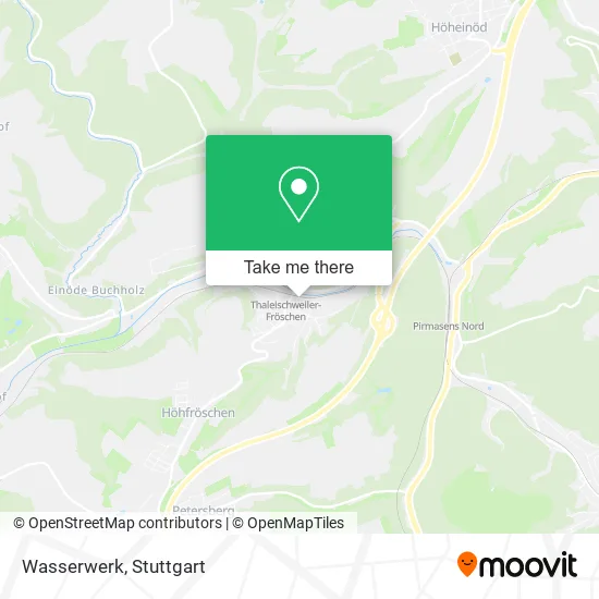 Wasserwerk map