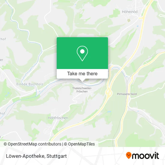 Карта Löwen-Apotheke