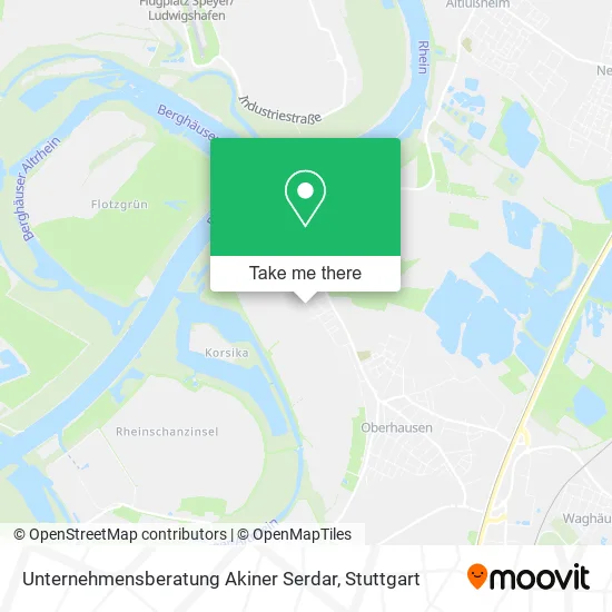 Карта Unternehmensberatung Akiner Serdar