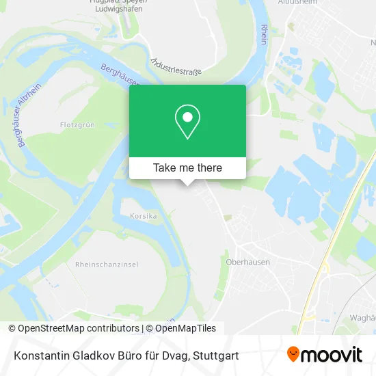 Карта Konstantin Gladkov Büro für Dvag