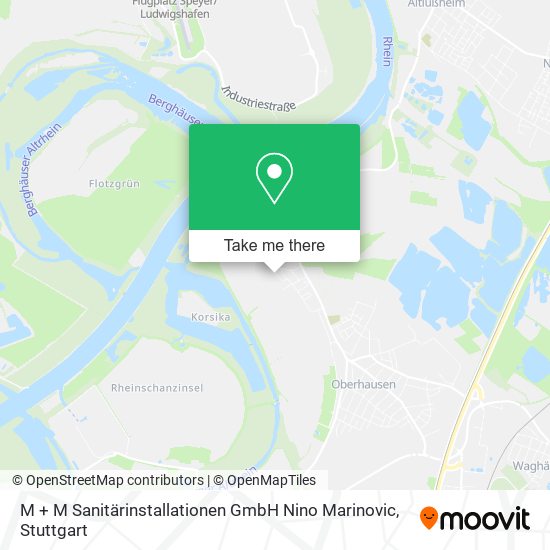 M + M Sanitärinstallationen GmbH Nino Marinovic map