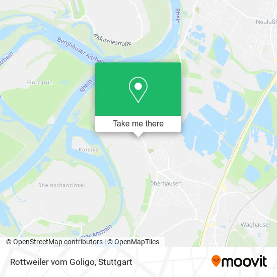 Карта Rottweiler vom Goligo